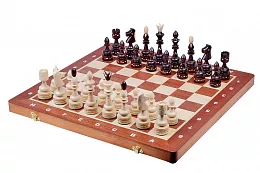 Drevené šachy Indijské intarzie
