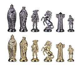Imitace kovu -  figurky Středověk