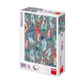 Relax puzzle - Pírka 500 XL dielikov