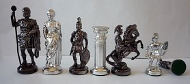 Imitace kovu -  figurky Spartan