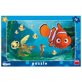 Puzzle - Nemo a želva 15 dielikov