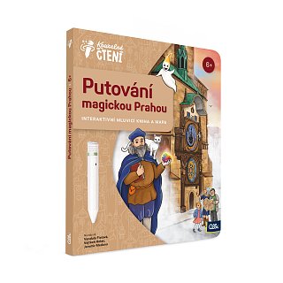 Kúzelné čítanie - Putování magickou Prahou (s mapou) 