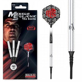 Šipky soft Bull's Mensur Suljovic 18g 90%