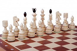 Drevené šachy Indijské intarzie