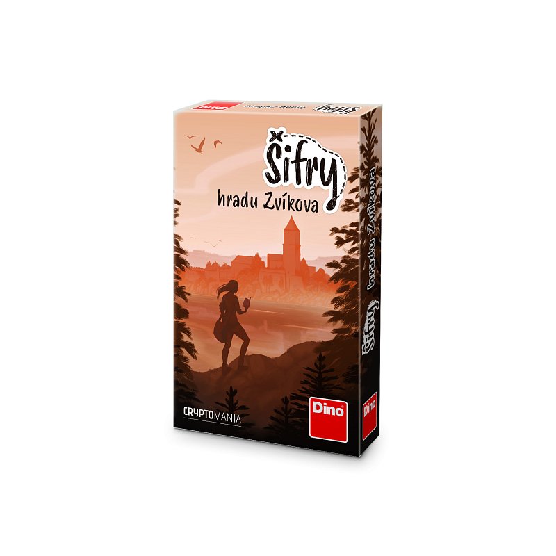 Šifry hradu Zvíkova - přední strana krabice