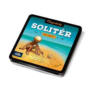 Magnetické Solitér - spoločenská hra
