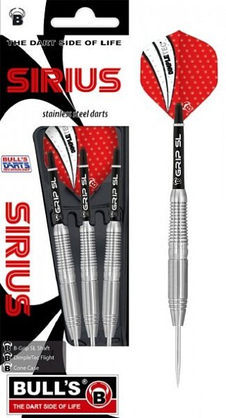 Šipky Bull's steel Sirius II 22g