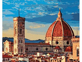 Malování podle čísel - Italská Florencie - 40x50 cm