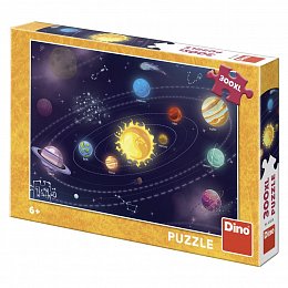 Puzzle Dětská sluneční soustava 300 xl dílků