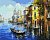 Diamantové malování - Výlet do Benátek - 40x50 cm