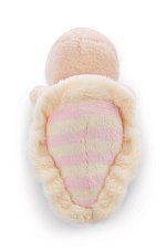  Plyšák s magnetem Šnek 12 cm, růžový