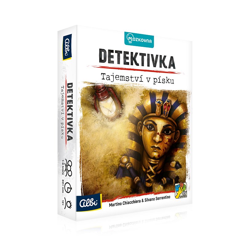 Detektivka - Tajemství v písku - krabice