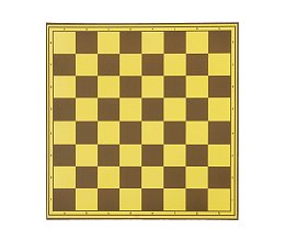 Kartónová šachovnica - 480x480 mm, Turnajová