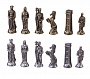 Kovové šachové figurky Anglické