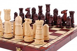 Drevené šachy Zámocké