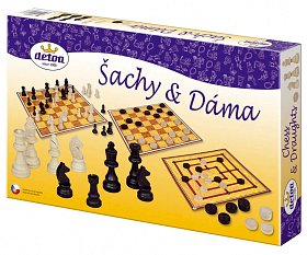 Šachy s dámou a mlynom
