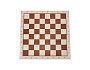 Šachová doska veľkosť 5 MAHAGON - skladací svetlý okraj (javor)