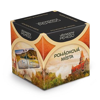 Vedomostná pexeso Rozprávkové miesta