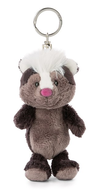 Plyšová kľúčenka Skunk Chiala 10 cm 