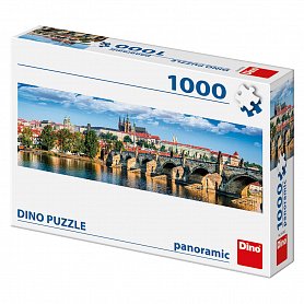 Puzzle Panoramatické Hradčany 1000 dílků panoramic