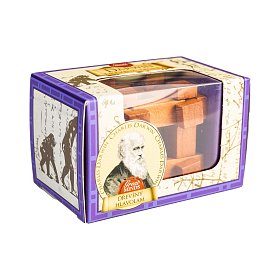 Drevený hlavolam Great Minds - Darwin