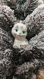 Vianočná figúrka na stromček - roztomilé mačiatko