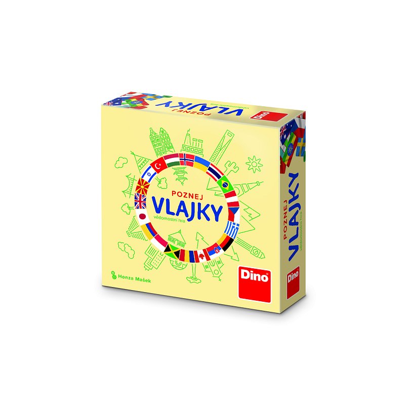 Poznej vlajky - přední strana krabice