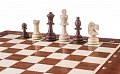 Turnajové šachy velikost 4 - mahagon