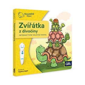 Kúzelné čítanie - Minikniha pro nejmenší - Zvieratká z divočiny
