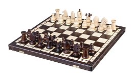 Drevené kráľovské šachy