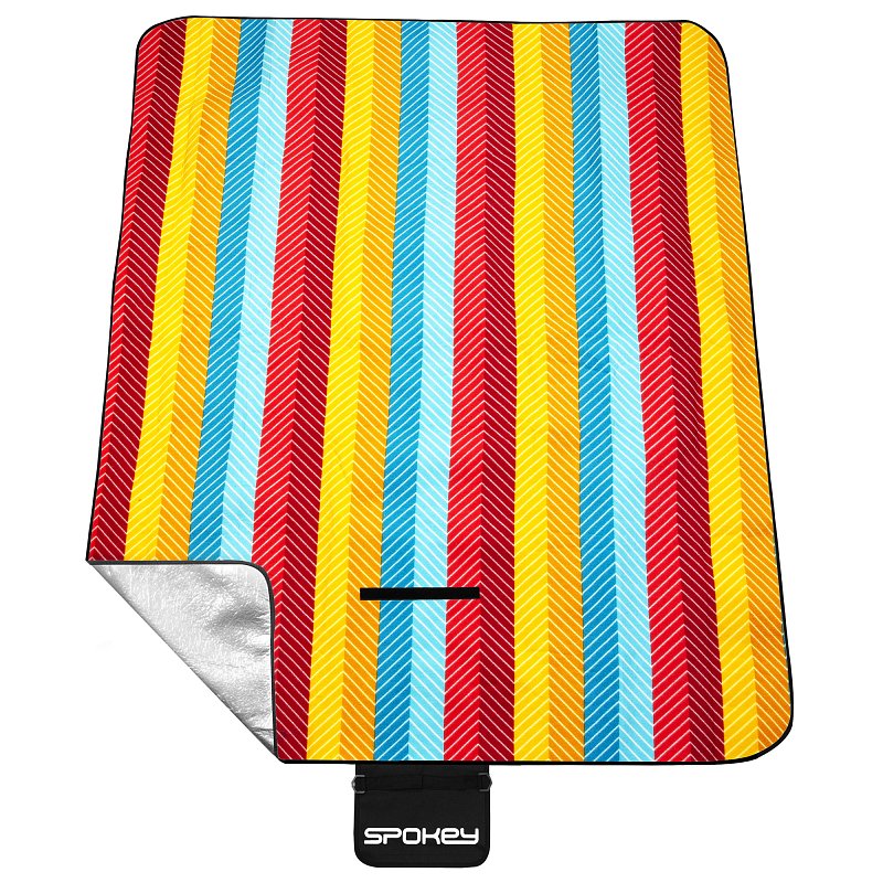 Pikniková deka s popruhem 130x150 cm Spokey Picnic Gray - hlavní fotka