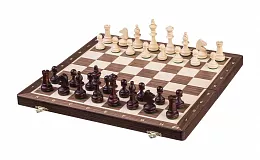 Turnajové šachy velikost 4 - Ořech