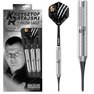 Šípky Bull's soft Krzysztof Ratajski Brass - 18g 