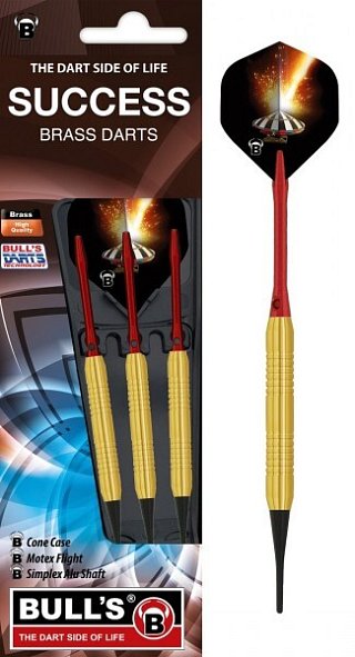 Šípky Bull's Success-Softdart I 18g