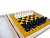 Magnetické mini šachy v drevenej krabičke prírodné