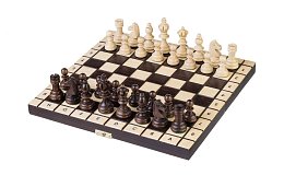 Dřevěné šachy Olympic