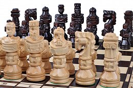 Drevené šachy Gladiator