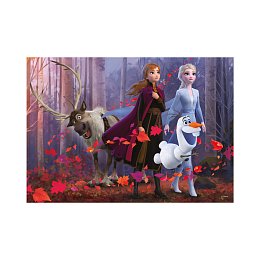 Puzzle Frozen II sestry v lese 300 xl dílků