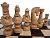 Drevené šachy vyrezávané 