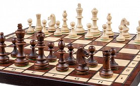 Drevený šachy Narrow